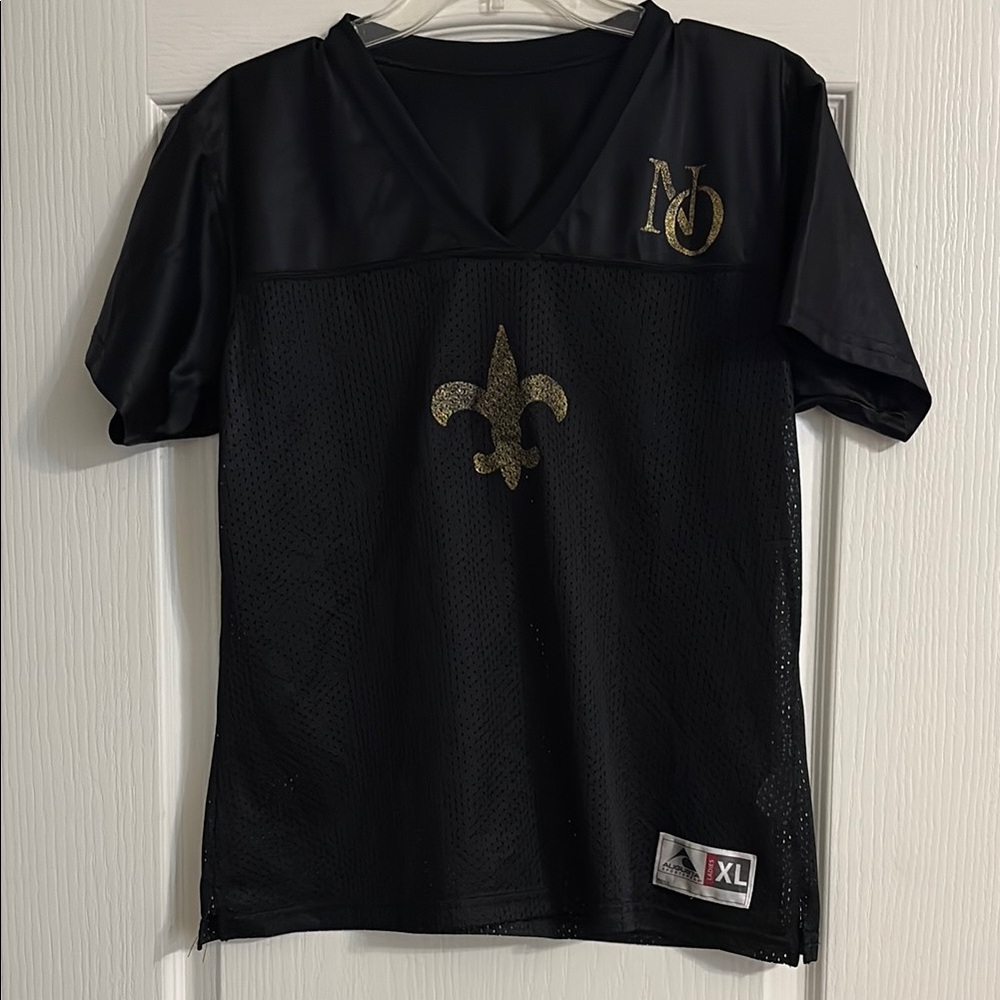 Augusta Sportswear Black and Gold Women's Jersey